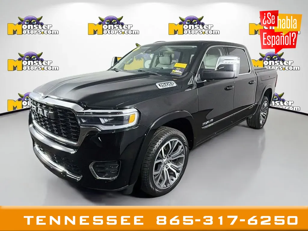 2025 Ram 1500 Tungsten · Black exterior
