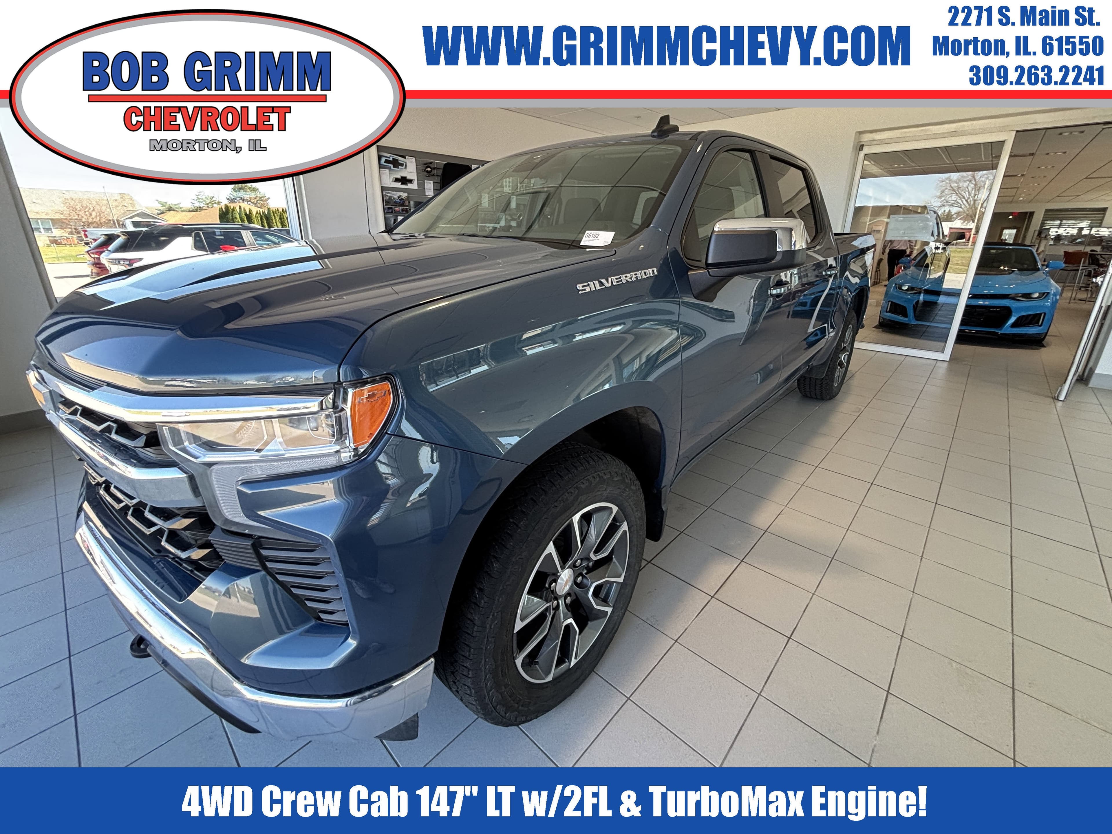 2024 Chevrolet Silverado 1500 LT Crew Cab 4WD