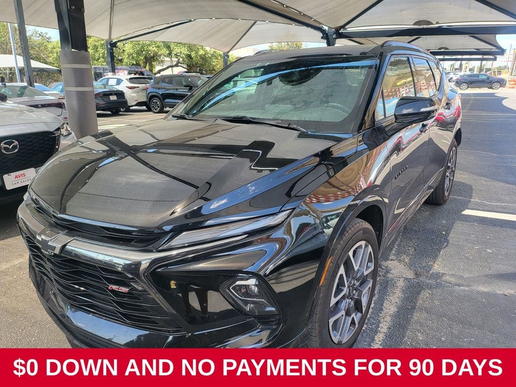 2025 Chevrolet Blazer RS · Black exterior