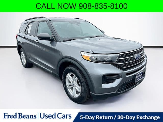 2023 Ford Explorer XLT · Gray exterior